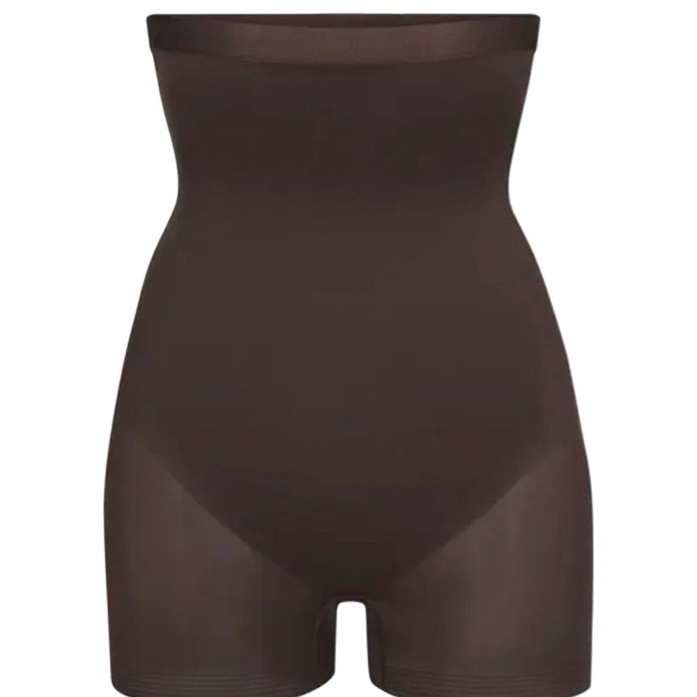 Skims Simply Bare High Waist Shortie - NEW - Espresso - 4XL